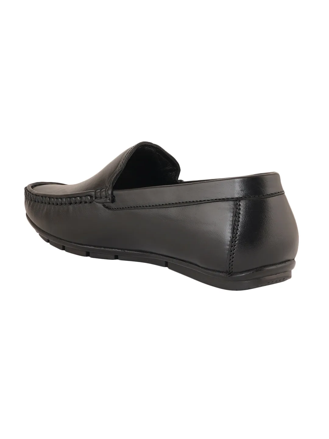 Pelle Albero Black Mens Loafers