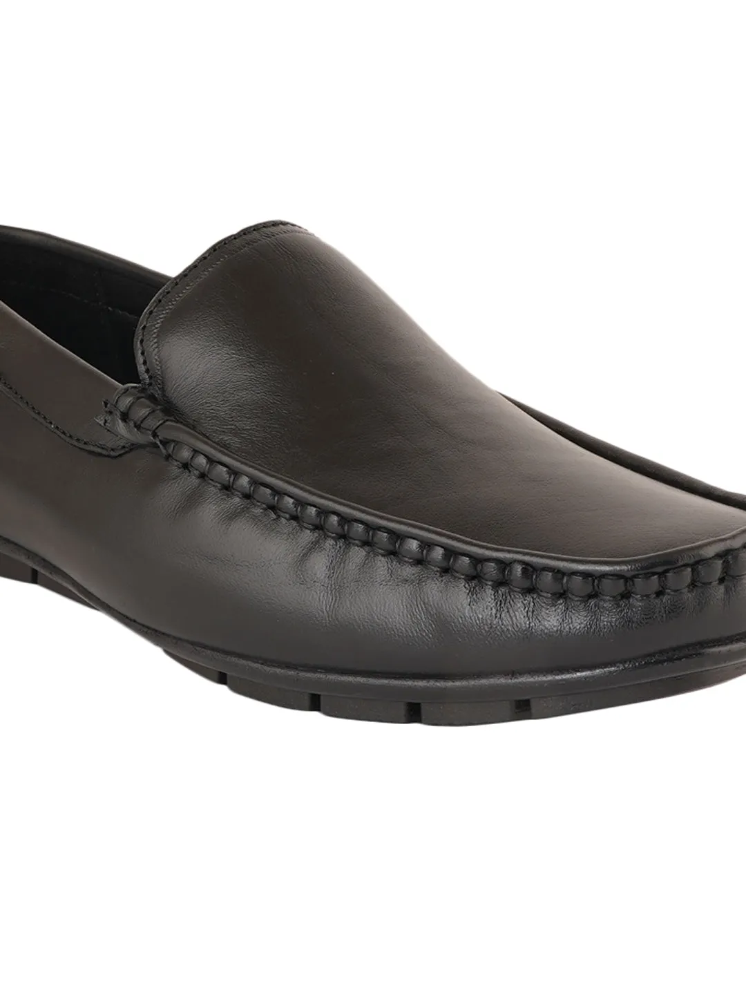 Pelle Albero Black Mens Loafers