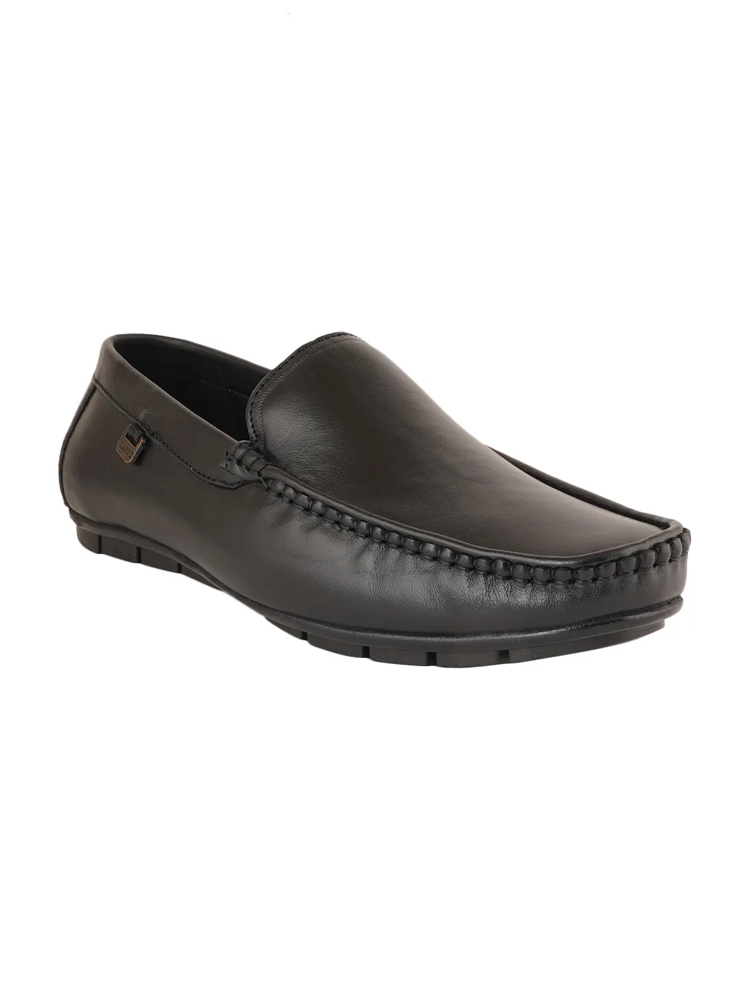Pelle Albero Black Mens Loafers