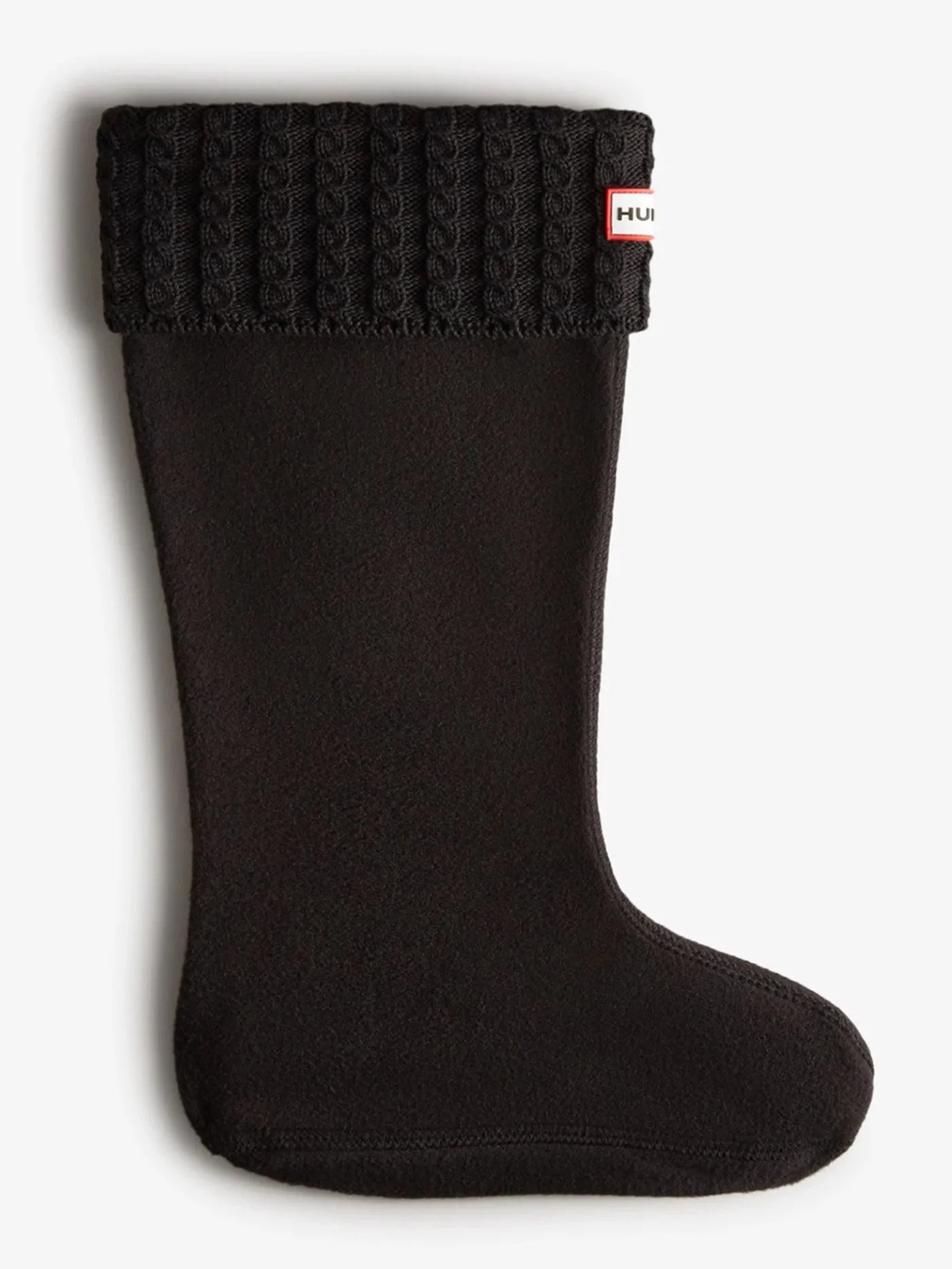 Recycled Mini Cable Tall Boot Socks