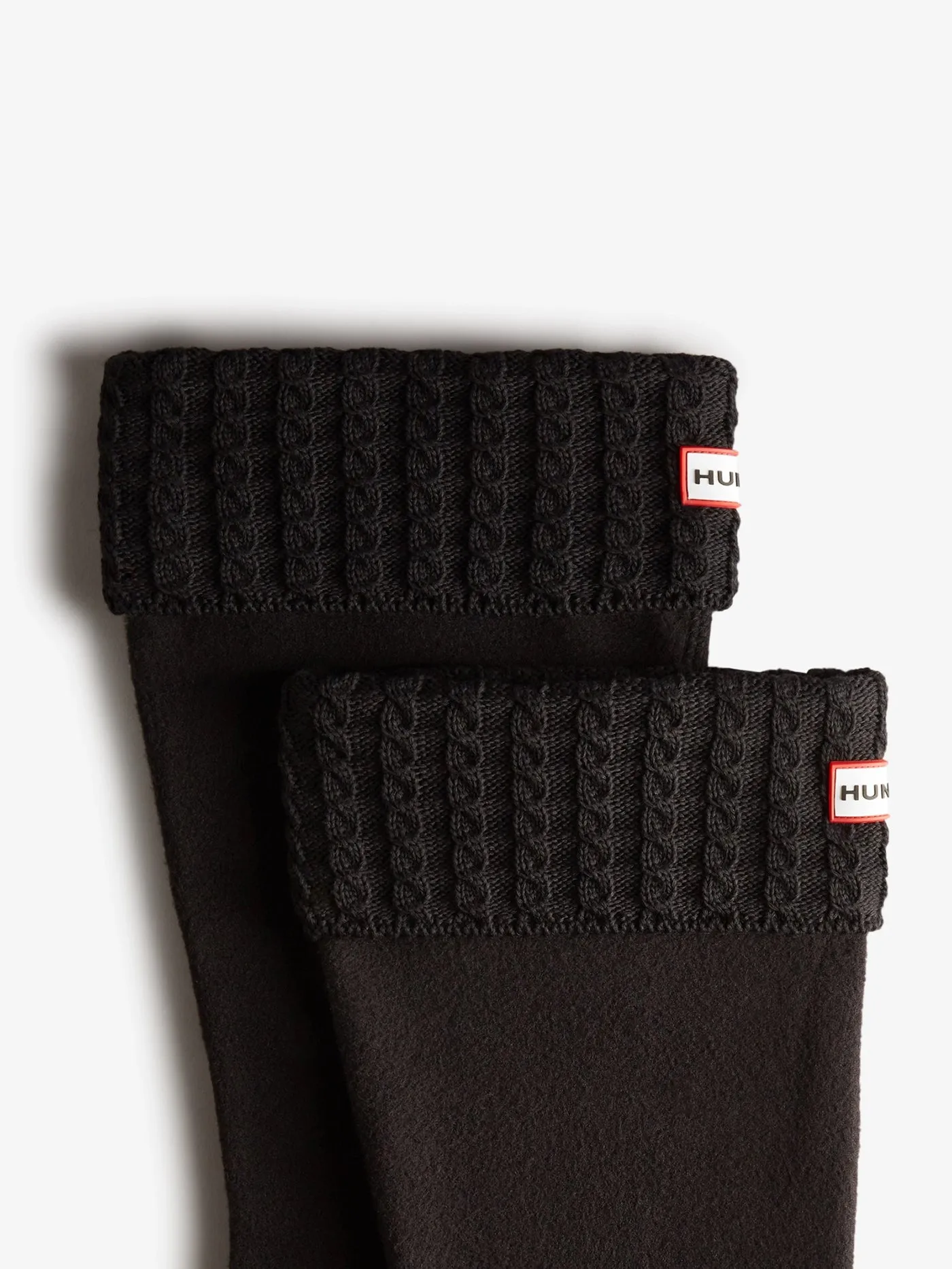Recycled Mini Cable Tall Boot Socks
