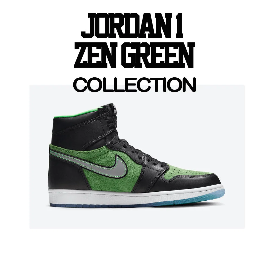 Retro 1 Zen Green Crafted Shirt