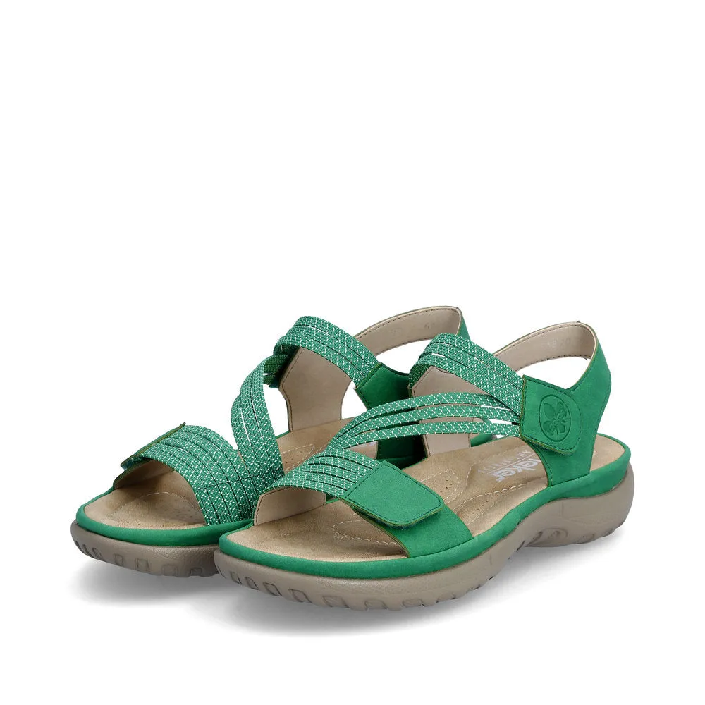 Rieker Casual Sandal 64870-54 GREEN