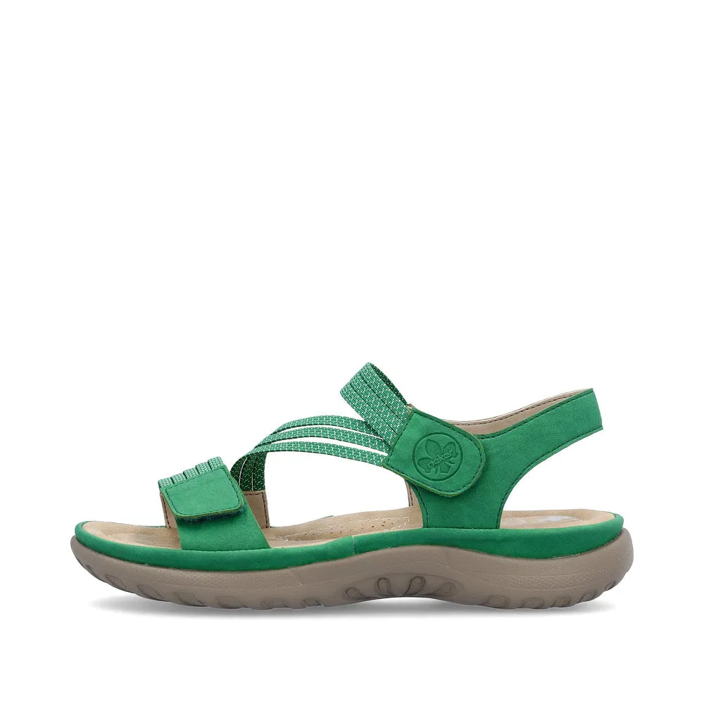Rieker Casual Sandal 64870-54 GREEN