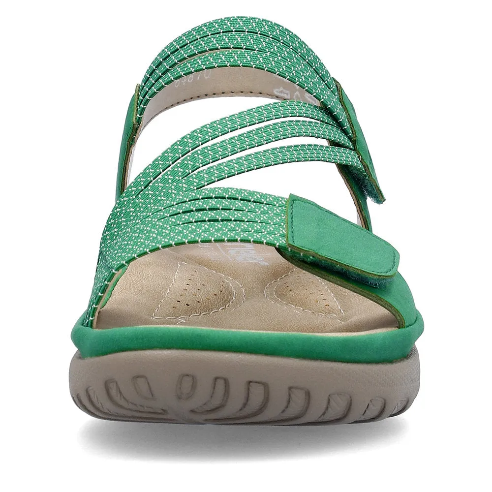 Rieker Casual Sandal 64870-54 GREEN