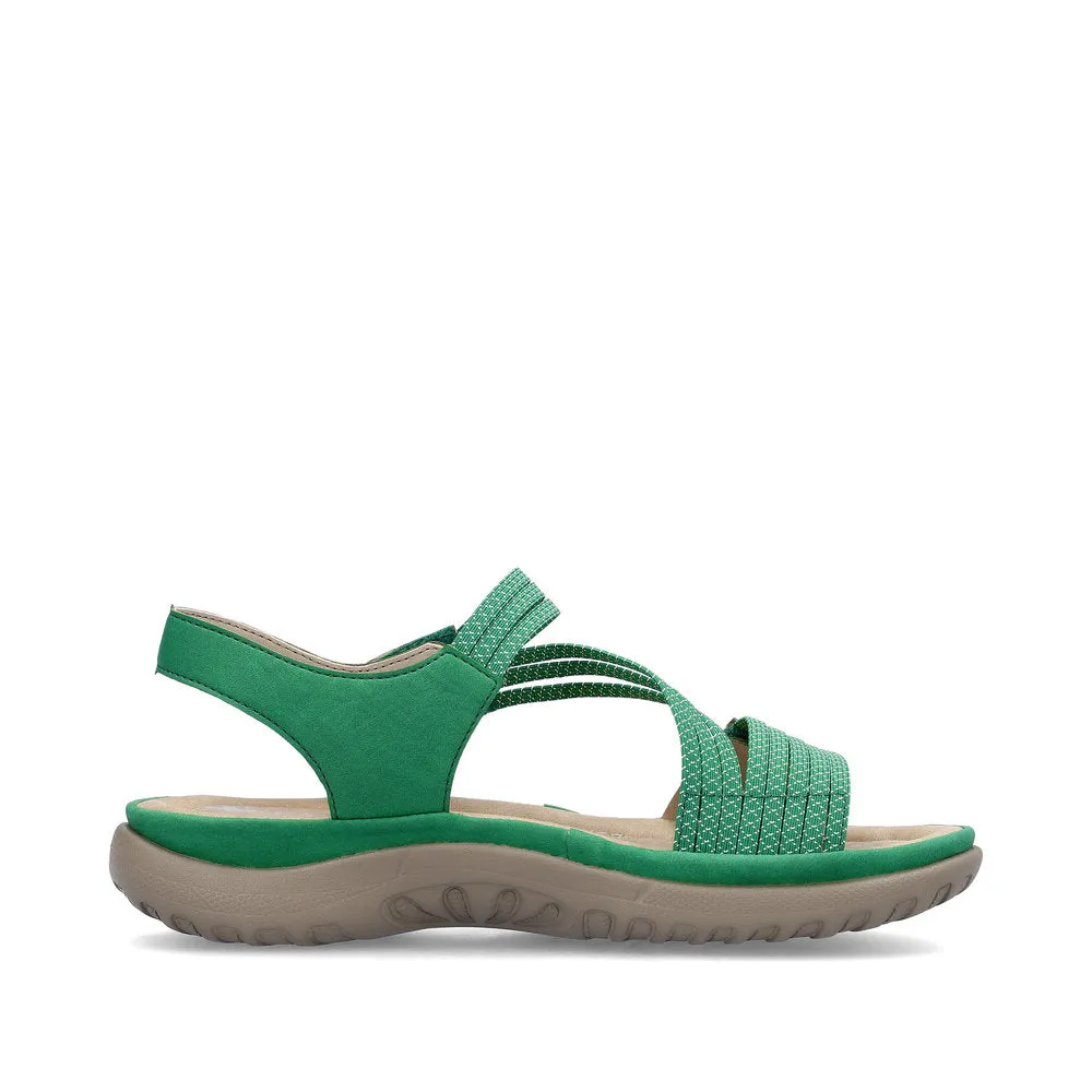 Rieker Casual Sandal 64870-54 GREEN