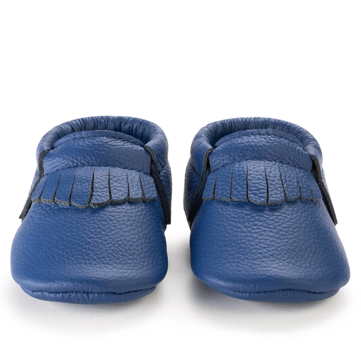 Royal Blue Baby Moccasins