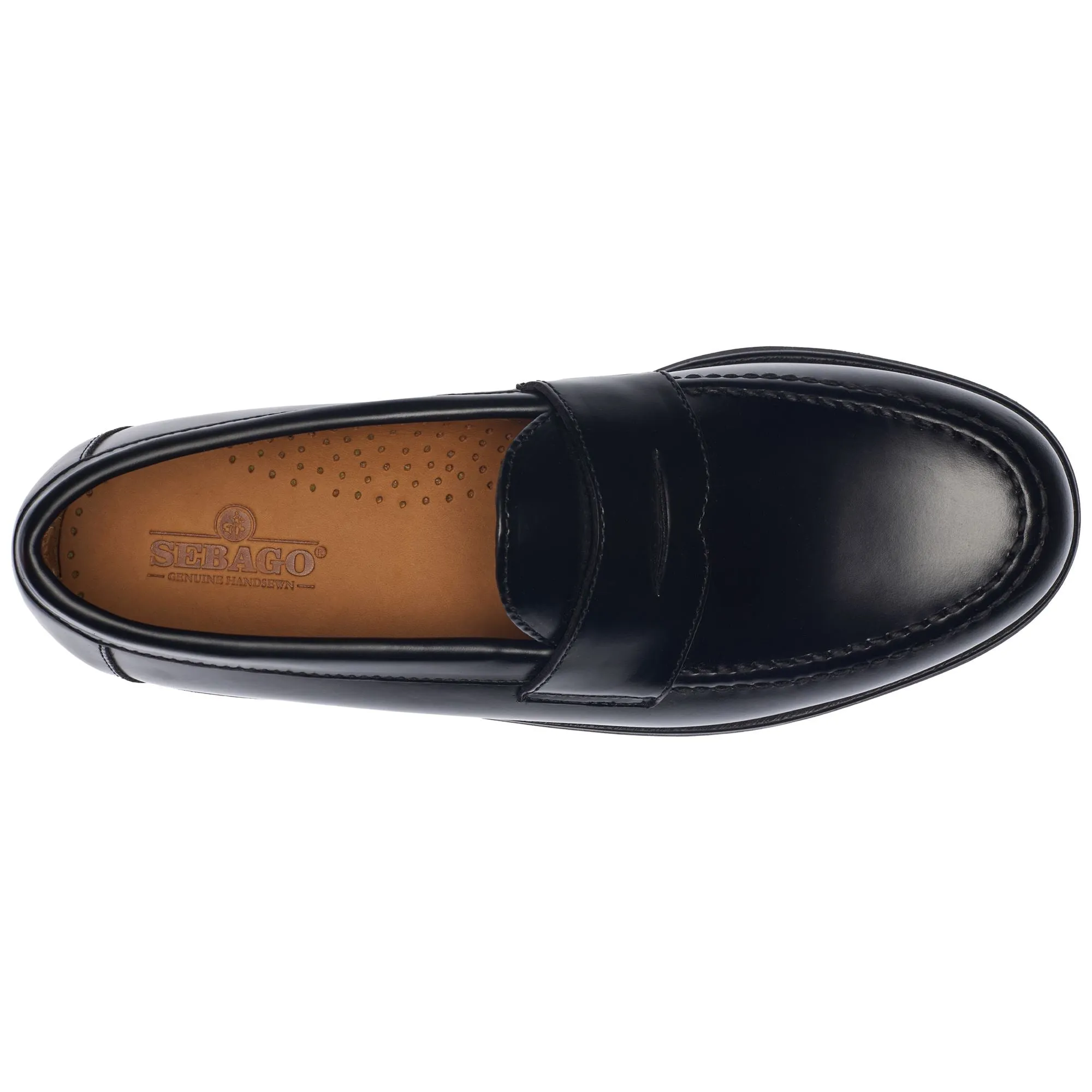 RYAN BRUSHED PO - Moc - Moccasin - Man - BLACK