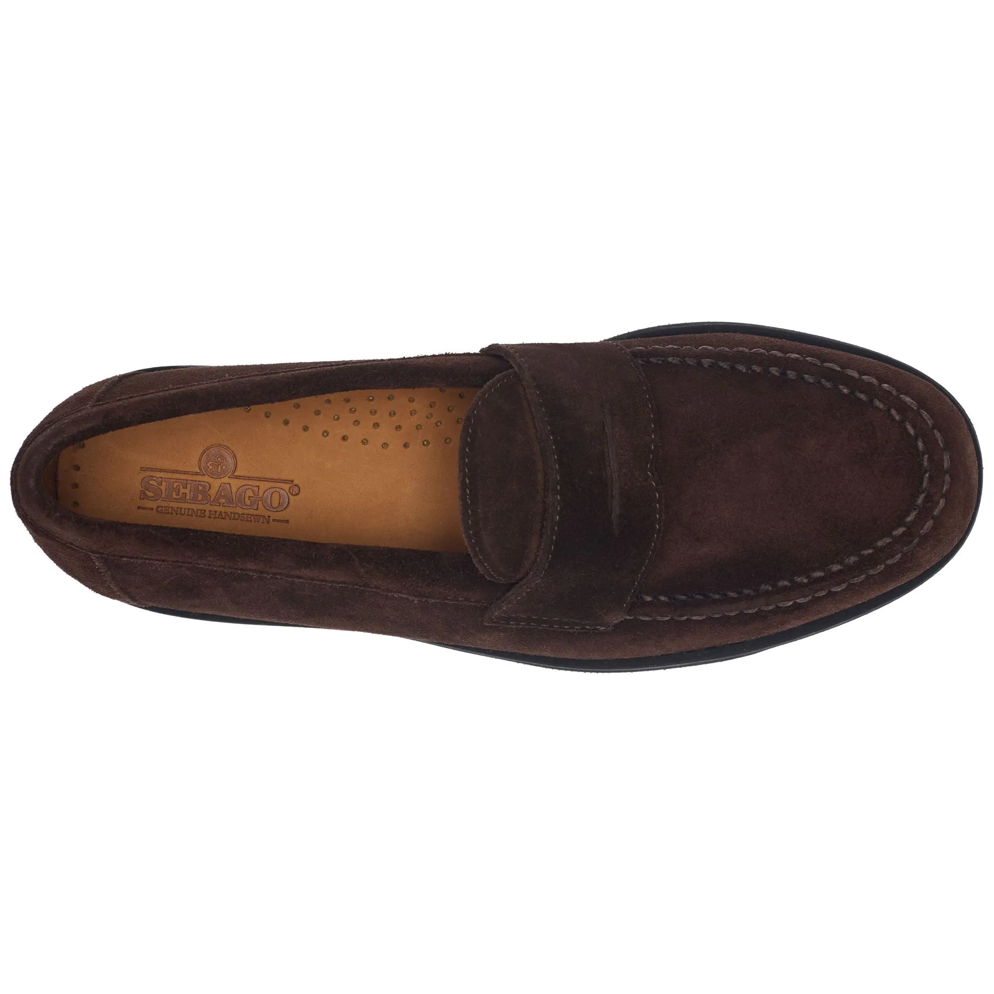 RYAN SUEDE PO - Moc - Moccasin - Man - DK BROWN