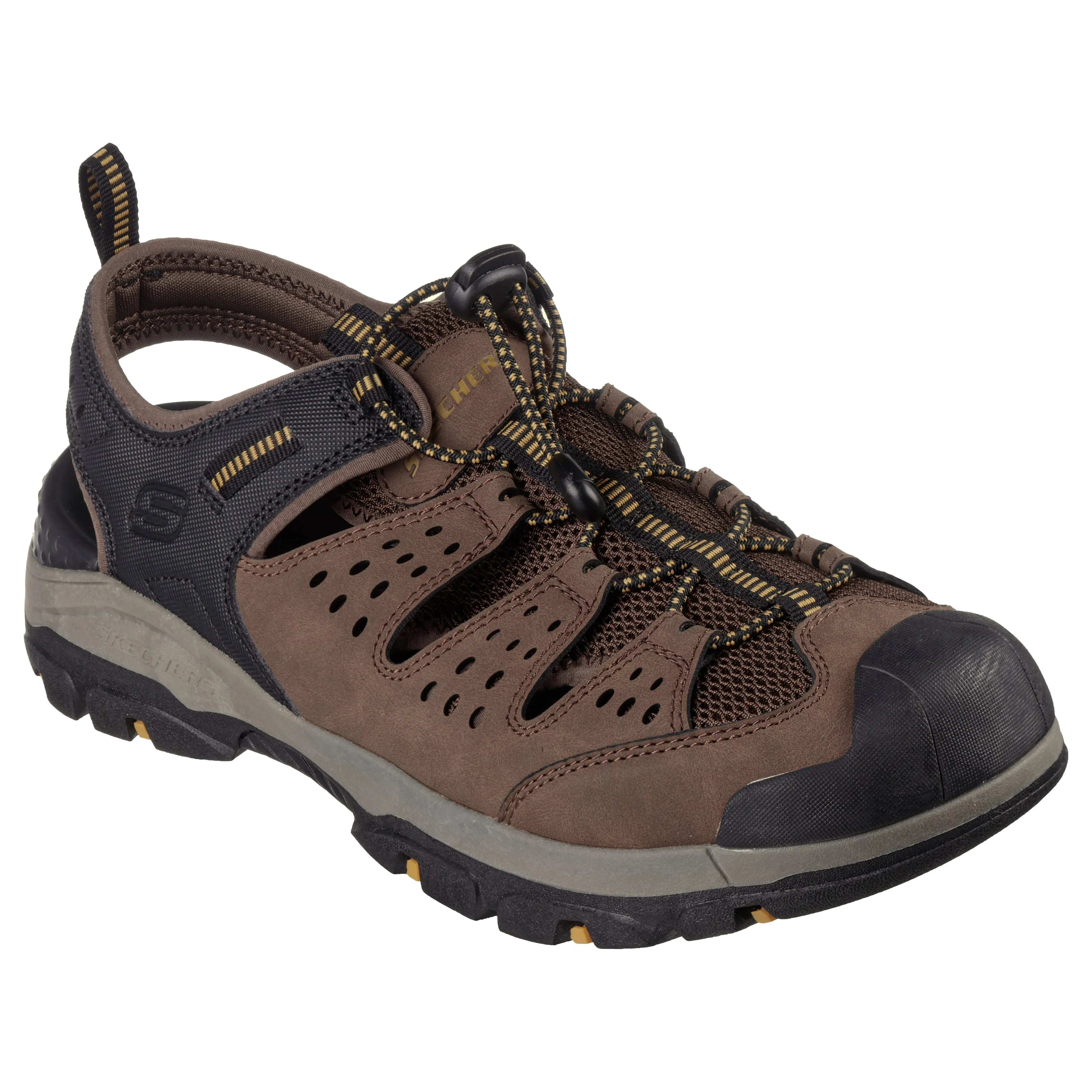 Skechers Men's Fisherman's Sandal 205113BRBK BROWN Relaxed Fit®: Tresmen - Menard