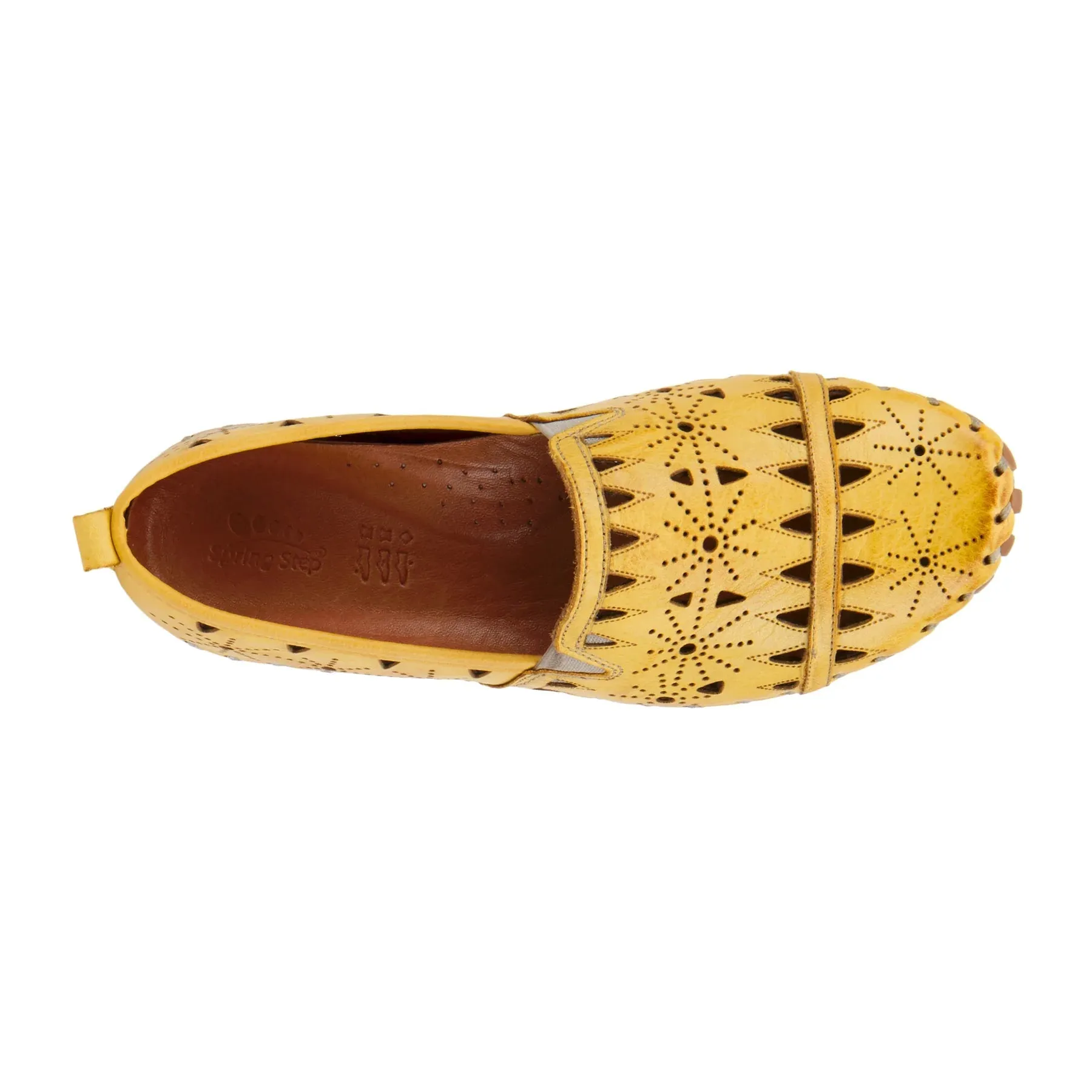 Spring Step Women's Fusaro Leather Slip-On Loafer Shoe