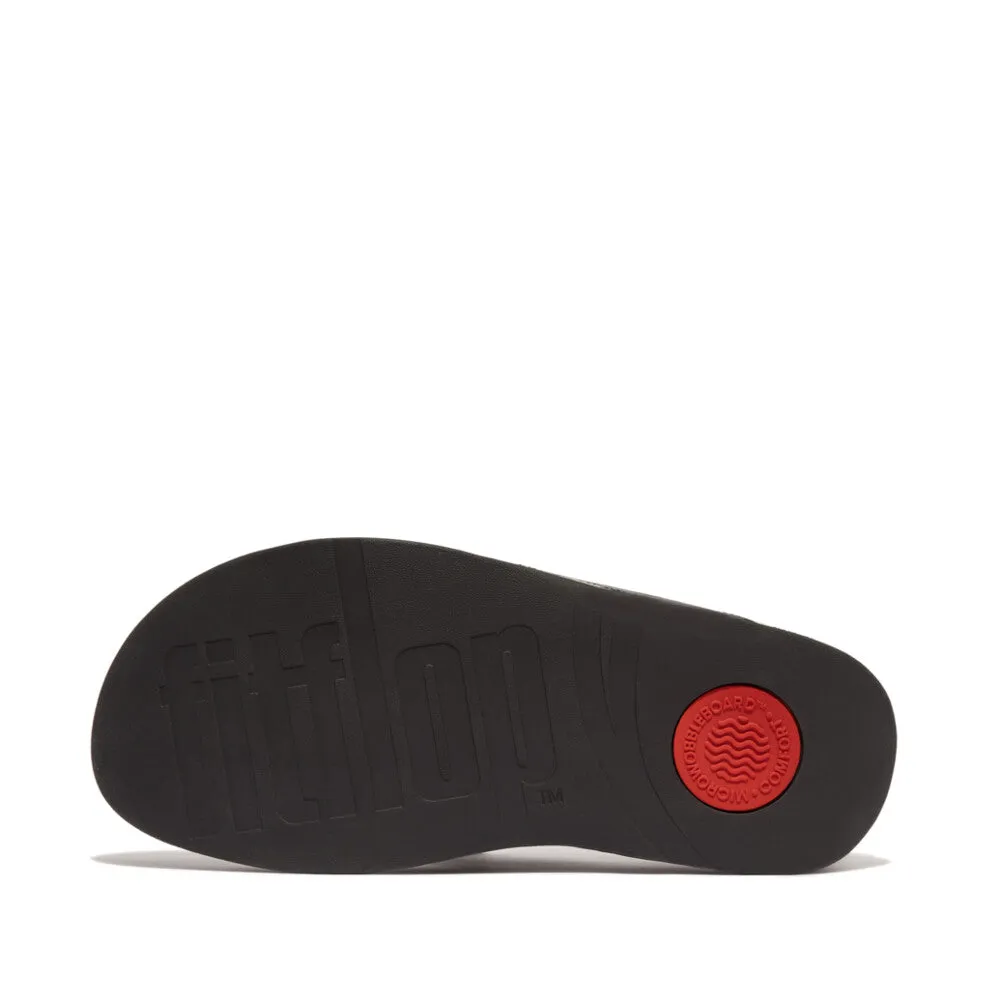 SURFER Men's Webbing/Leather Toe Post Sandals