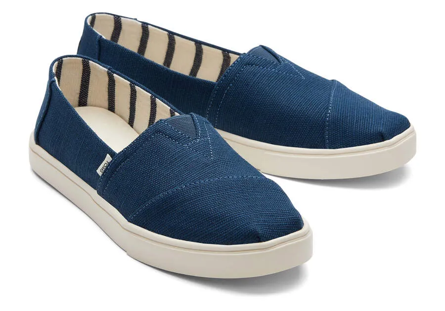 TOMS Womens Cupsole Alpargata Espadrille - Majolica Blue