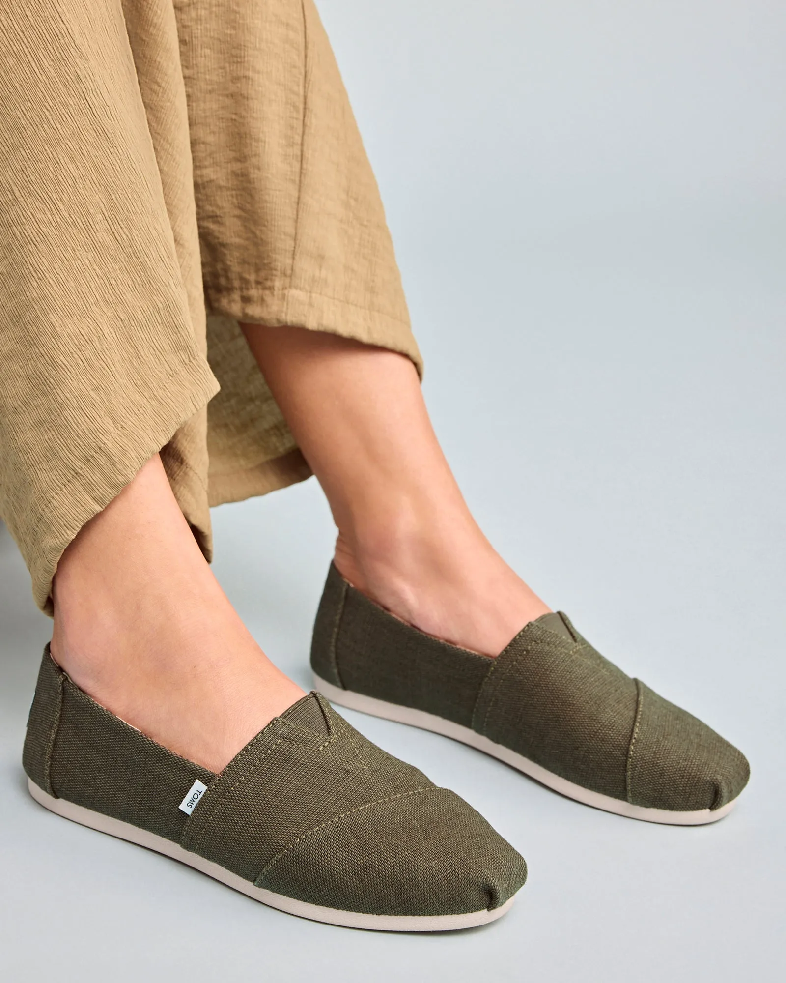 Women's Alpargata Classic - Canteen Green Canvas