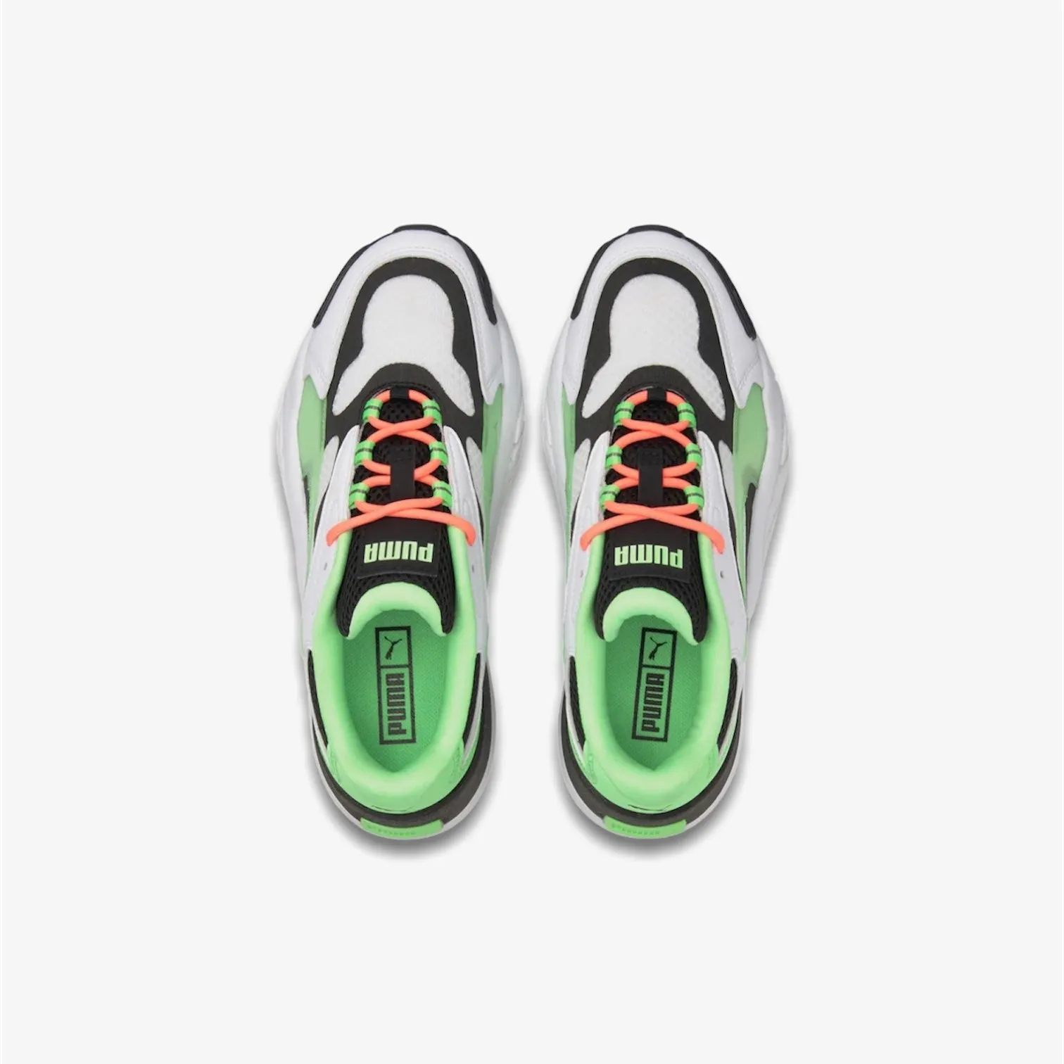 Women's Puma Hendra VR White Elek Green 375122-01